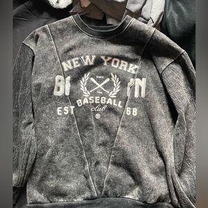 Small, Black, Baggy long sleeve